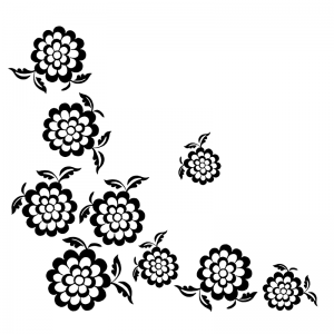 Chinese Flower - Border Kit