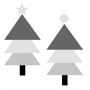 Graphic Trees - Scatter Kit