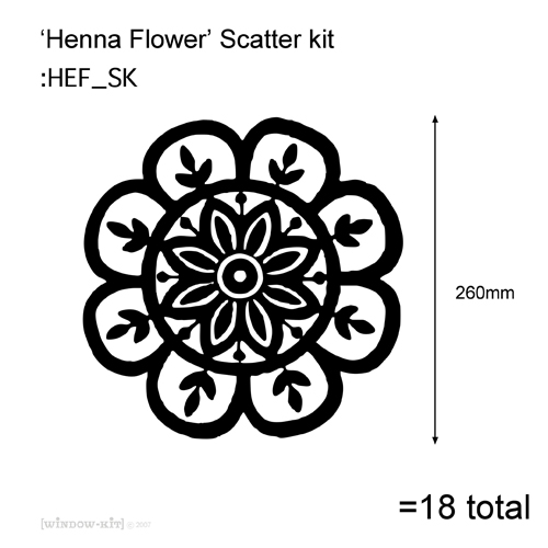 Henna Flower - Scatter Kit - Image 3