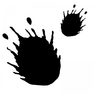 Ink Splats (or snowballs) - Scatter Kit