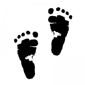 Kids Footprints - Scatter Kit