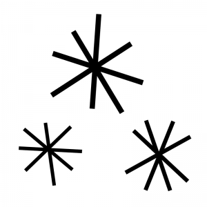 Matchstick Snowflakes - Scatter Kit