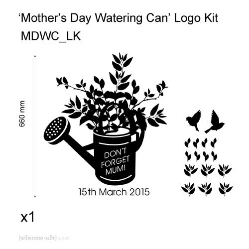 Mother's Day Watering Can - Logo Kit - Image 3