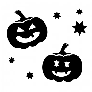 Pumpkin Faces - Scatter Kit