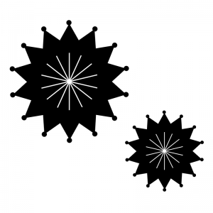 Snowflake Burst - Scatter Kit