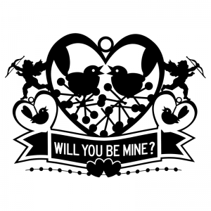 Valentine Birds - Logo Kit