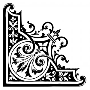 Victorian Corner - Border Kit