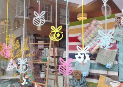 Easter Egg shop window stickers for a bright fresh Easter shop window