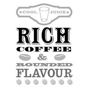 Rich Coffee Coffee food coffee shop window graphic